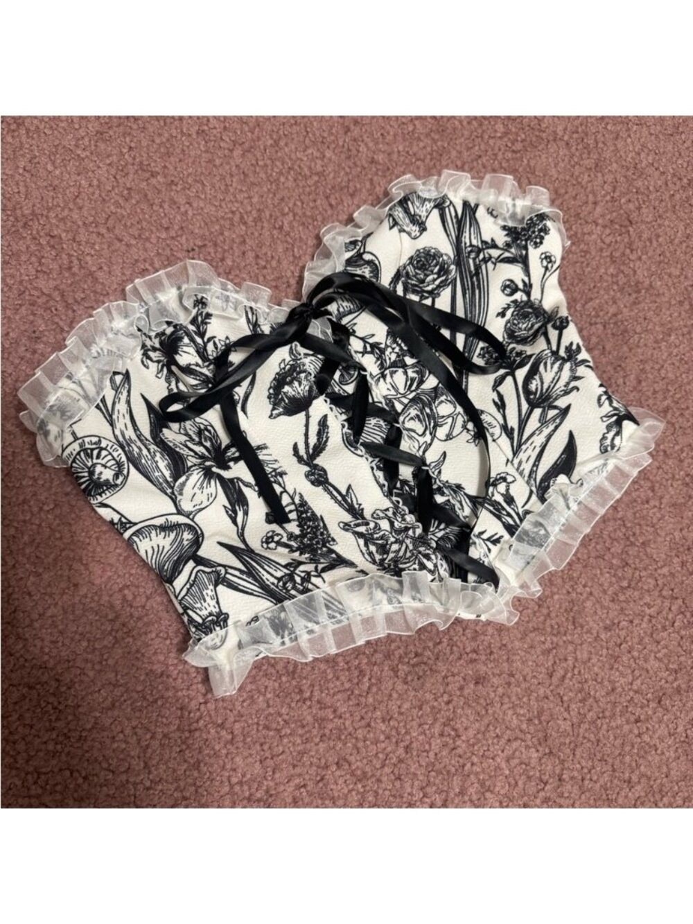 New small crop top corset shirt blouse